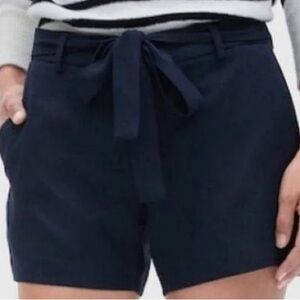 Banana Republic Navy Flat Front Shorts